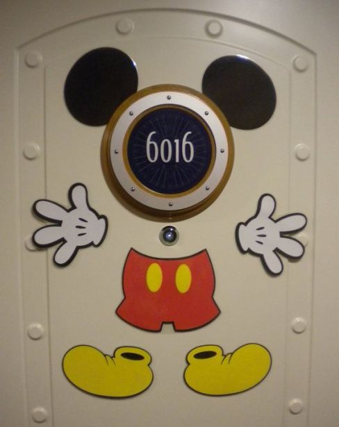 mickey door